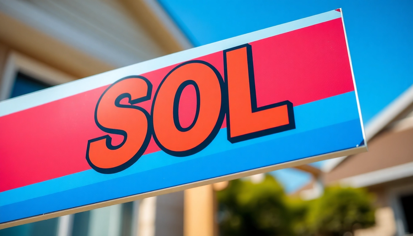 How to Choose the Perfect Sold Sign to Accelerate Your Real Estate Listings