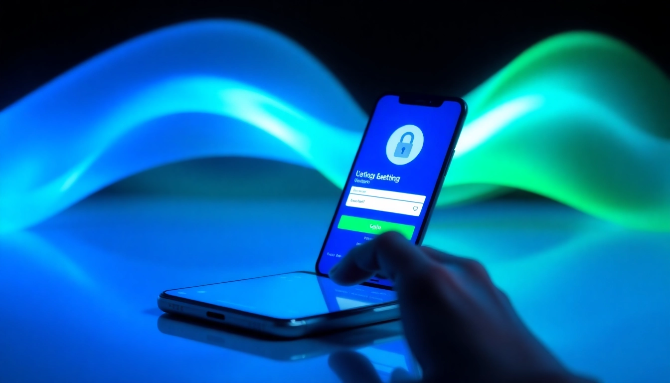 Secure Fairplay24 login page with a user entering credentials on a smartphone for online