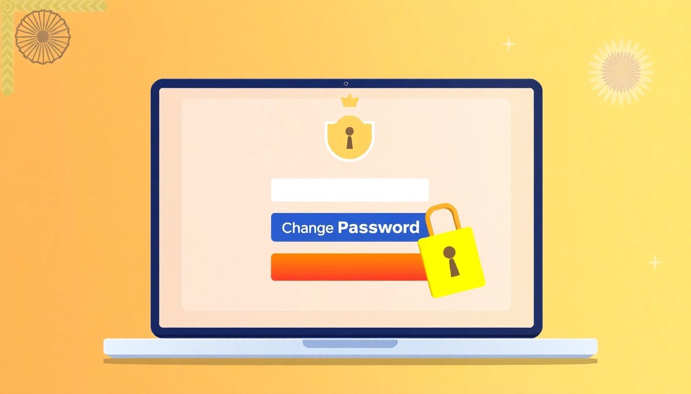 Secure online account dashboard with Lotus365 India branding and change password feature for user safety.