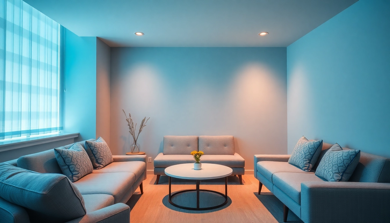 Psychoterapia Lublin - Comfortable, inviting therapy space fostering mental well-being and trust.